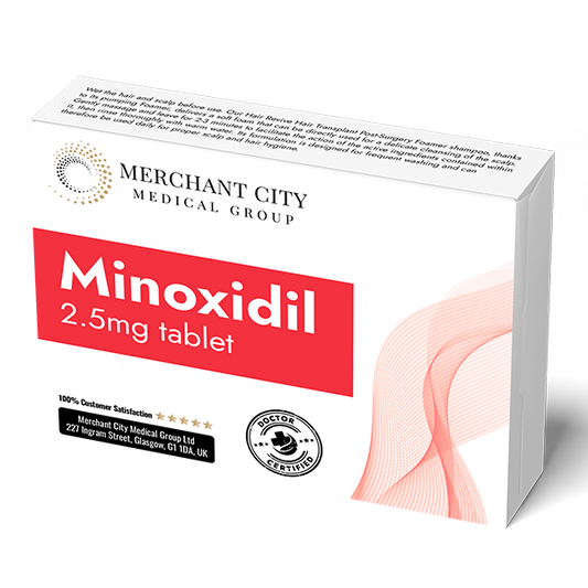 Minoxidil Oral 2.5mg ORDER VIA CLINIC