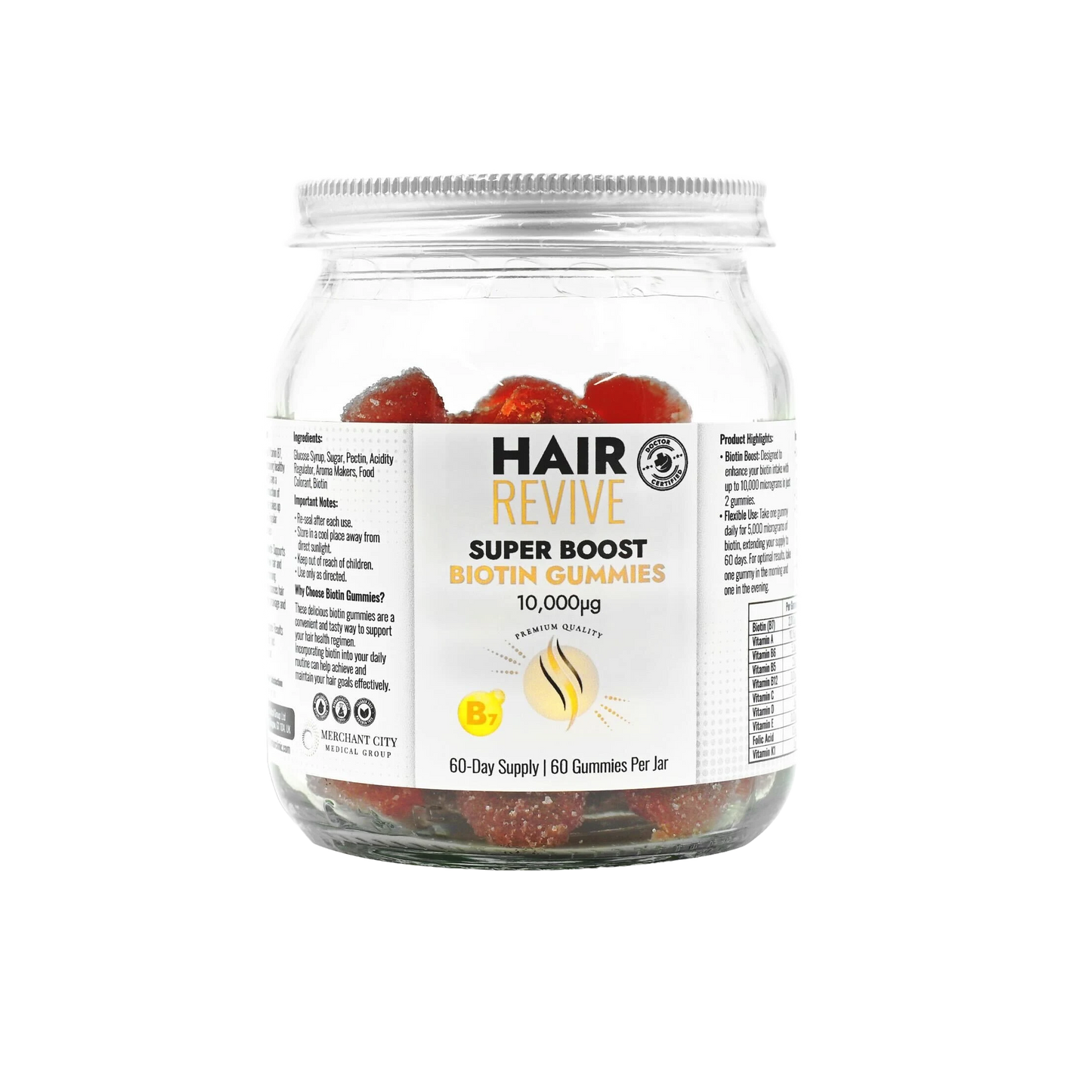Biotin BOOST Gummies